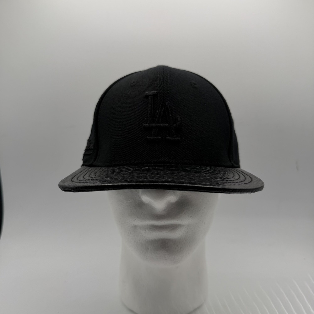 Los Angeles Dodgers Hat Cap Strap Back One Size Black MLB Baseball Pro Standard